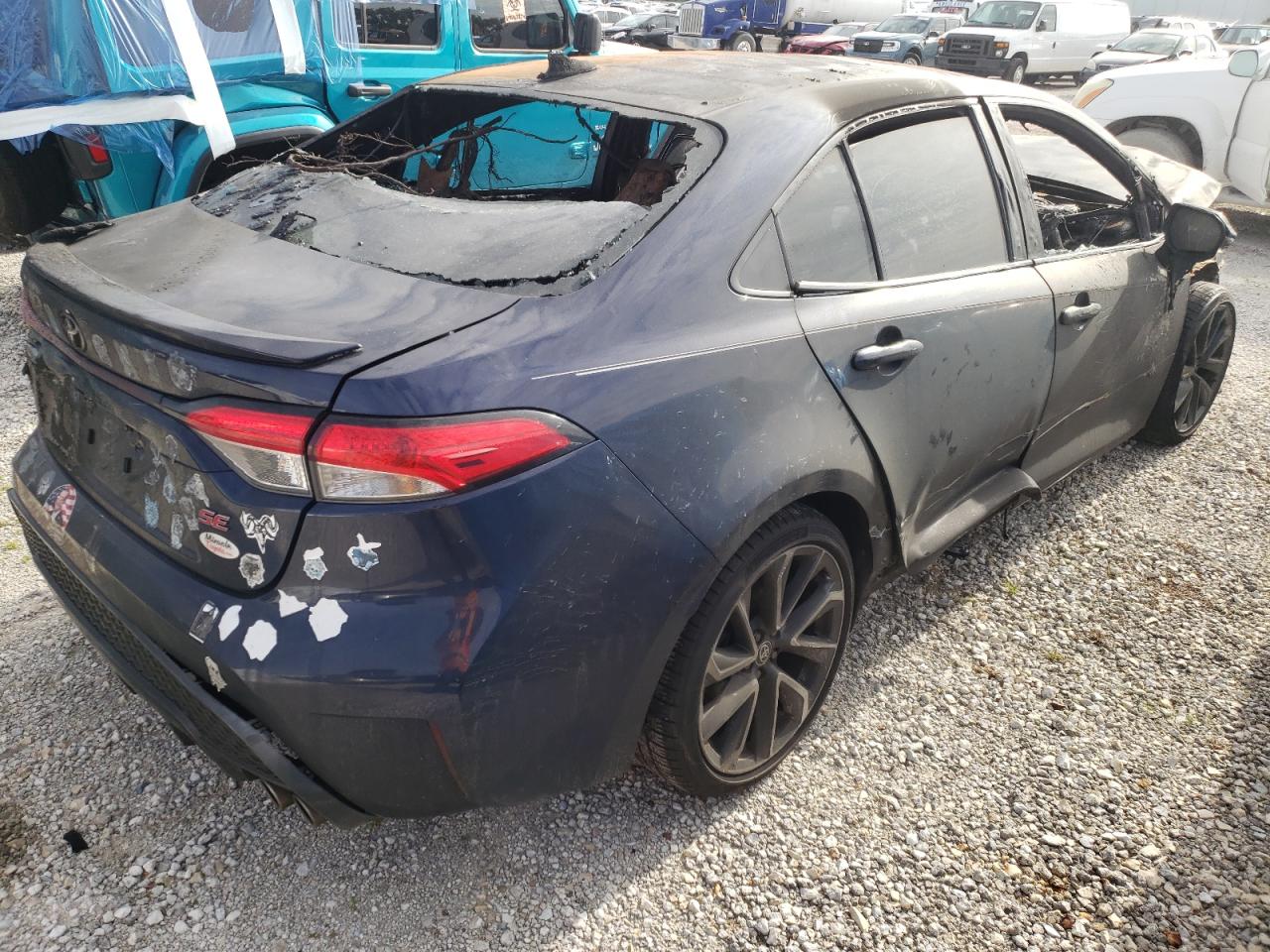 Photo 4 from auction – 2021 TOYOTA COROLLA SE with VIN 5YFS4MCE2MP091022