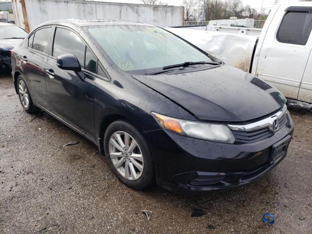 HONDA CIVIC EXL 2012 with VIN 2HGFB2F91CH505374 - Photo from auction