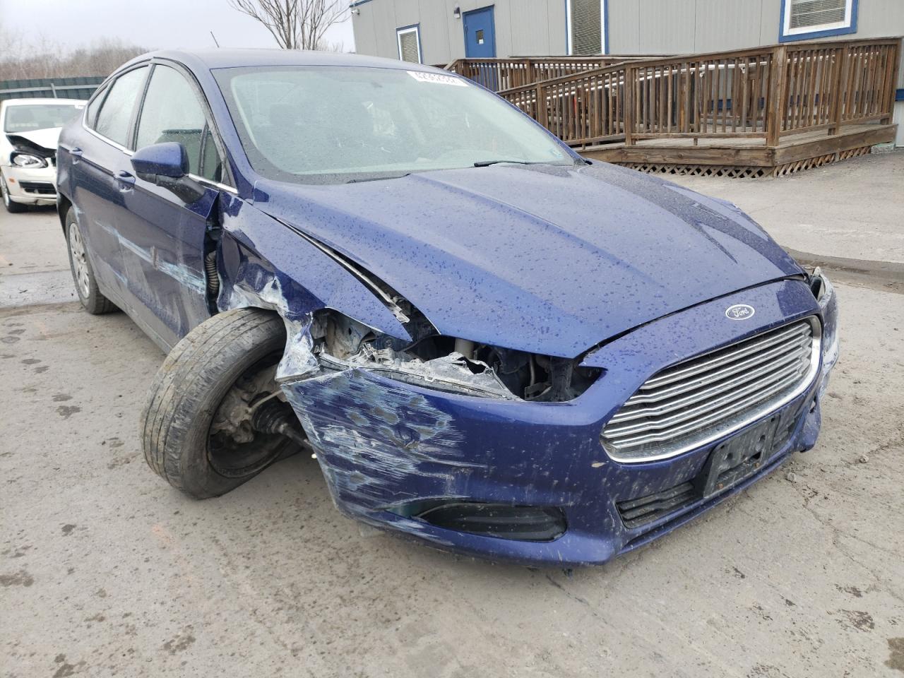 FORD FUSION S 2014 with VIN 1FA6P0G70E5399114 - Photo from auction