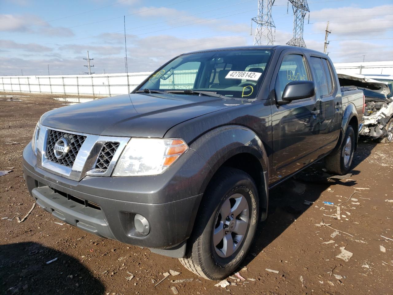 Photo 2 from auction – 2012 NISSAN FRONTIER S with VIN 1N6AD0EV1CC454531