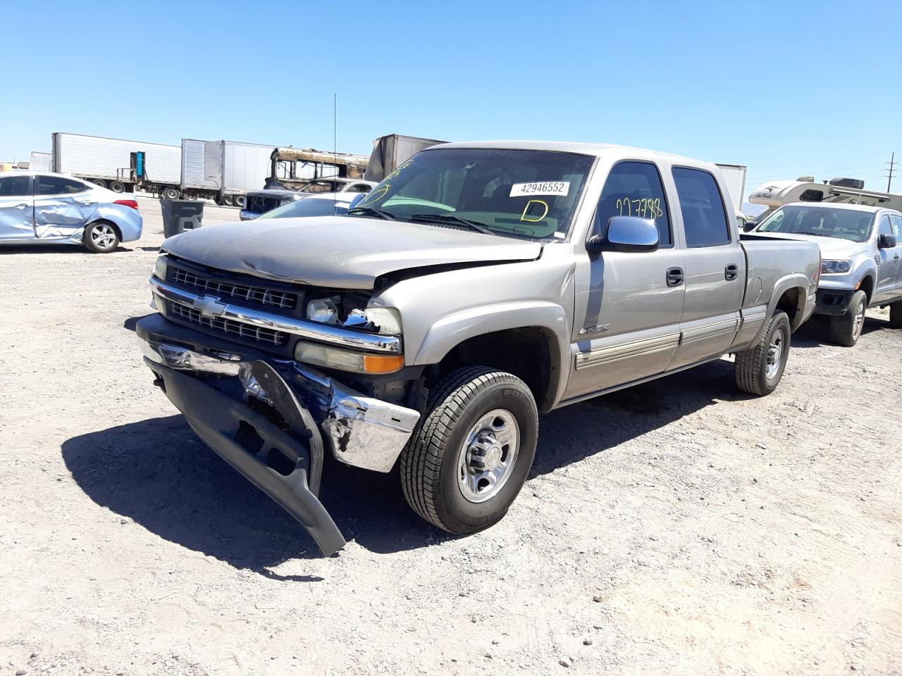 Photo 2 from auction – 2002 CHEVROLET SILVERADO with VIN 1GCGK13U02F162014