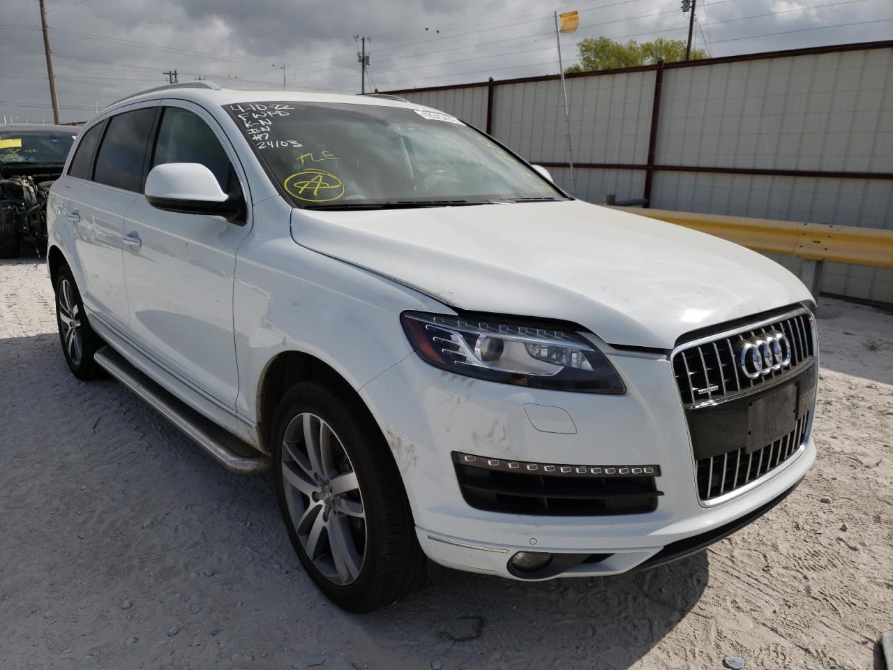 AUDI Q7 PREMIUM 2014 with VIN WA1LGAFE0ED011317 - Photo from auction