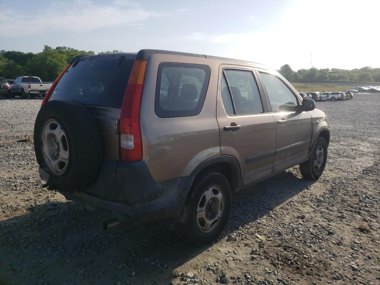 Photo 4 from auction – 2004 HONDA CR-V LX with VIN SHSRD68484U205961