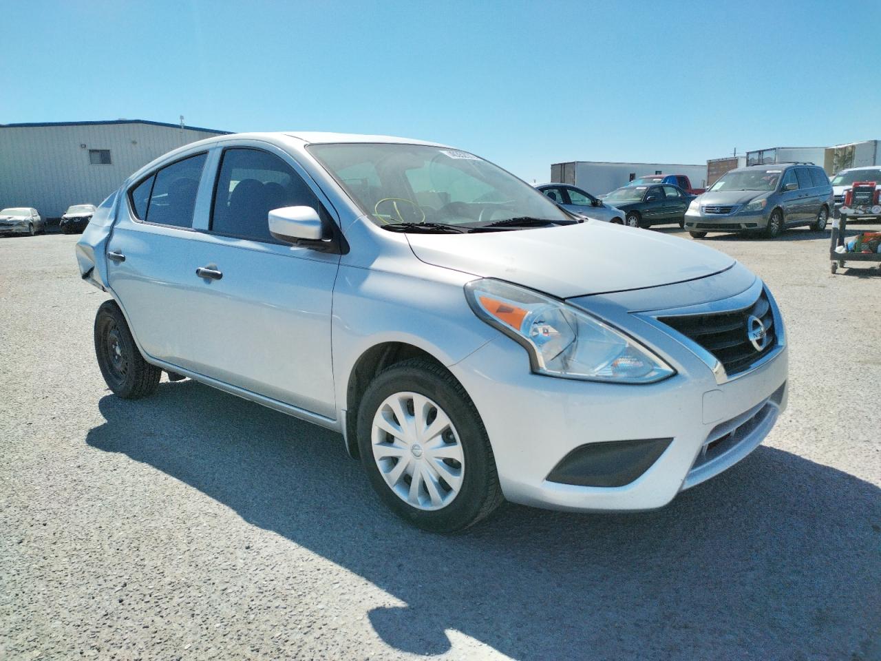 NISSAN VERSA S 2017 with VIN 3N1CN7AP8HL881048 - Photo from auction