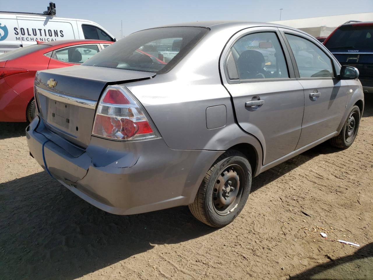 Photo 4 from auction – 2007 CHEVROLET AVEO BASE with VIN KL1TD56697B147742