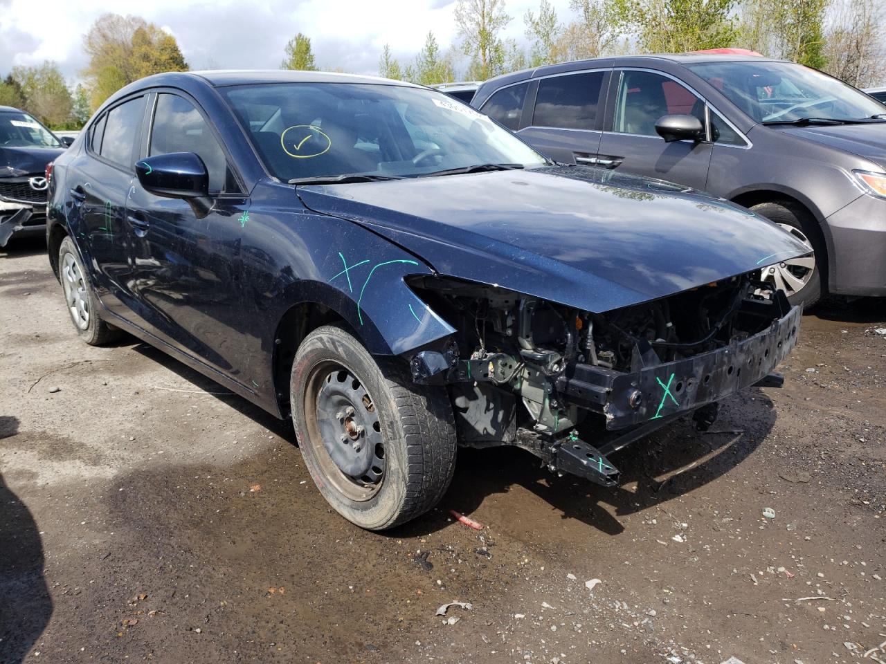 MAZDA 3 SPORT 2017 with VIN 3MZBN1U78HM104720 - Photo from auction