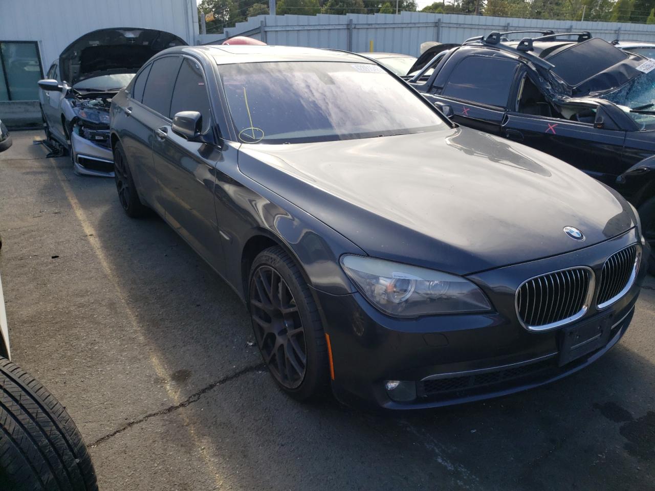 BMW 750 I 2012 with VIN WBAKX6C57CC197182 - Photo from auction