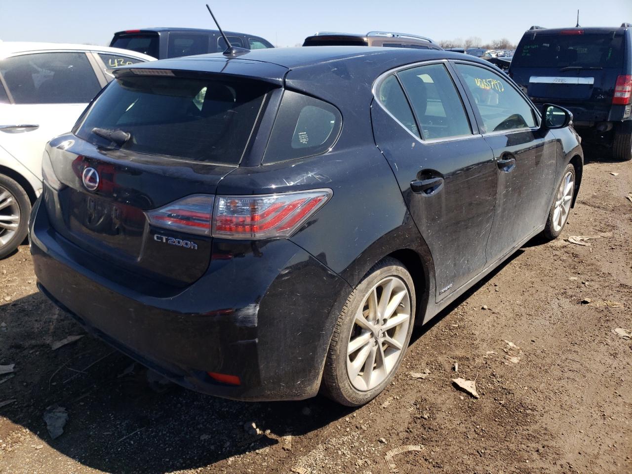Photo 4 from auction – 2013 LEXUS CT 200 with VIN JTHKD5BH4D2125413