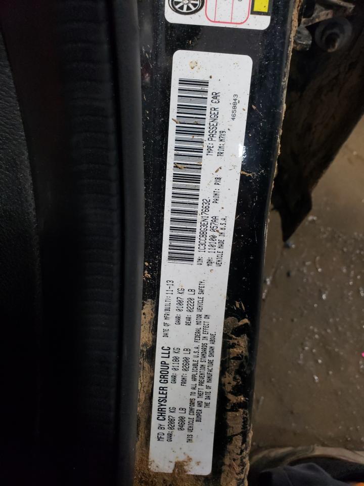 Photo 10 from auction – 2014 CHRYSLER 200 TOURIN with VIN 1C3CCBBG3EN176632