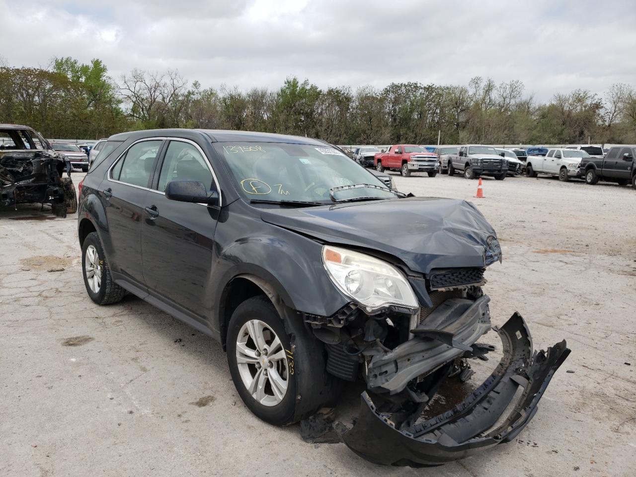 Photo 1 from auction – 2013 CHEVROLET EQUINOX LS with VIN 2GNALBEK1D1139508