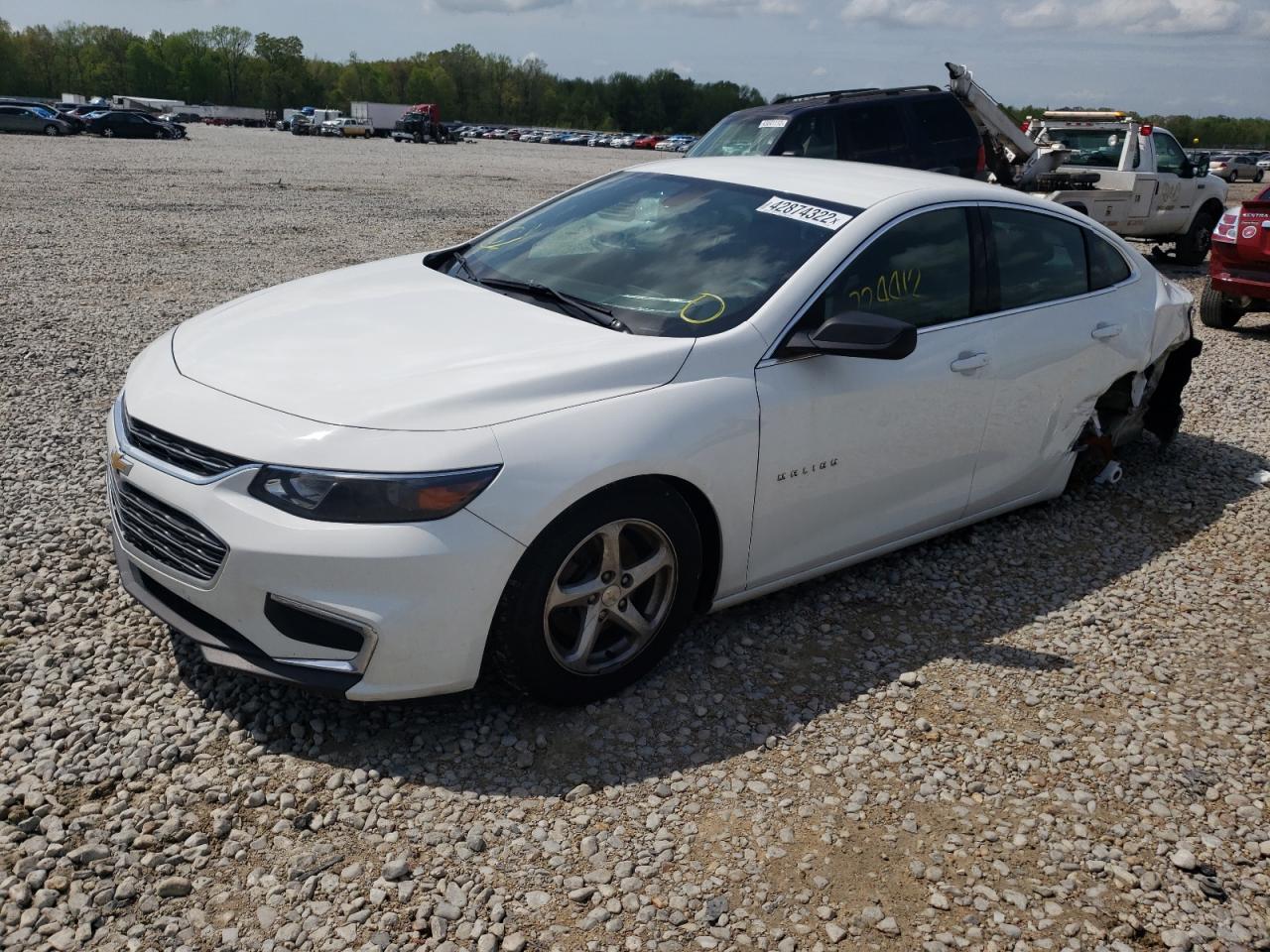 Photo 2 from auction – 2018 CHEVROLET MALIBU LS with VIN 1G1ZB5ST6JF106790