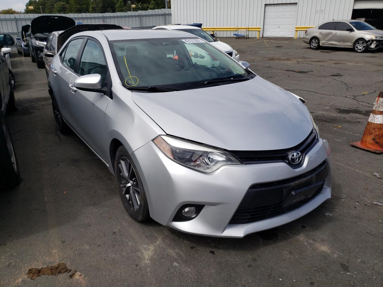 TOYOTA COROLLA L 2016 with VIN 5YFBURHE0GP563616 - Photo from auction