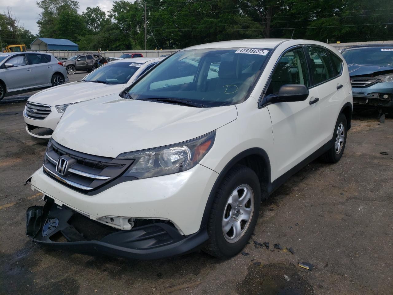 Photo 2 from auction – 2014 HONDA CR-V LX with VIN 5J6RM3H31EL034704
