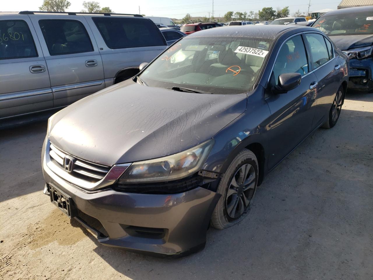 Photo 2 from auction – 2014 HONDA ACCORD LX with VIN 1HGCR2F39EA196829