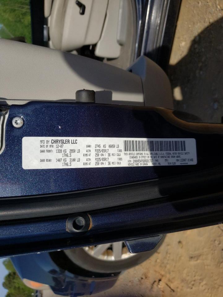 Photo 10 from auction – 2008 CHRYSLER TOWN & COU with VIN 2A8HR54P68R691767