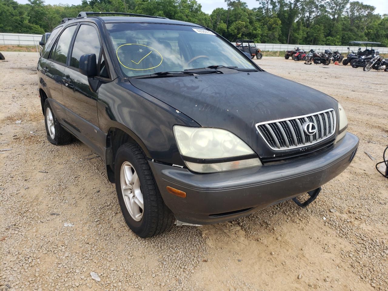 LEXUS RX 300 2002 with VIN JTJGF10U020122556 - Photo from auction