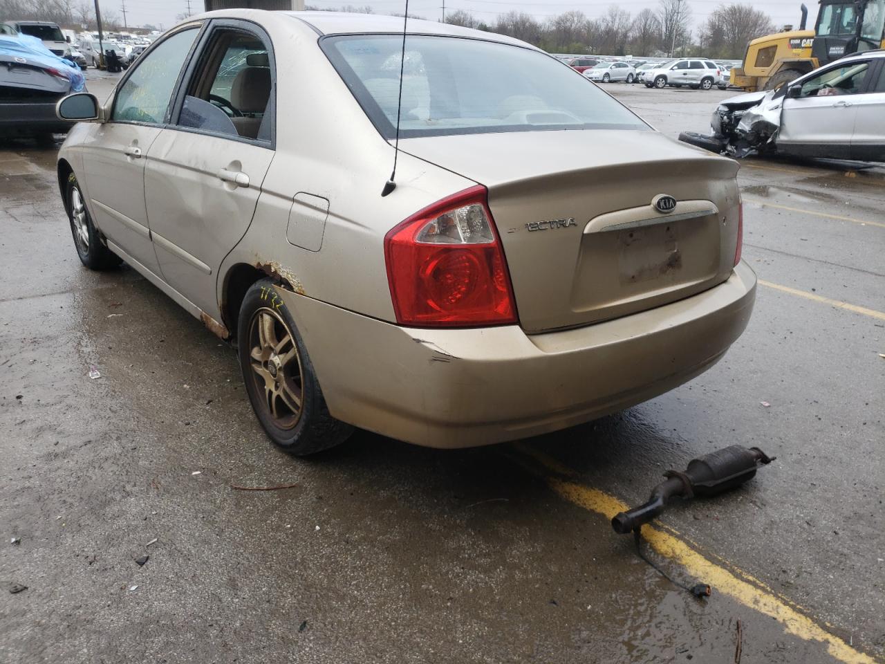 Photo 3 from auction – 2004 KIA SPECTRA LX with VIN KNAFE122645037222