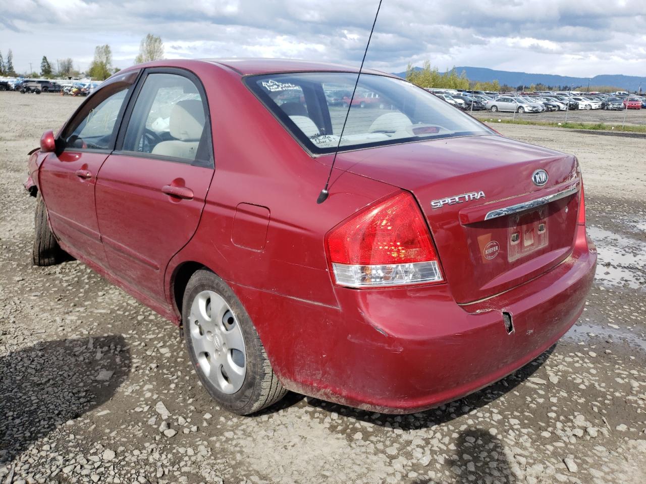 Photo 3 from auction – 2009 KIA SPECTRA EX with VIN KNAFE222495668581