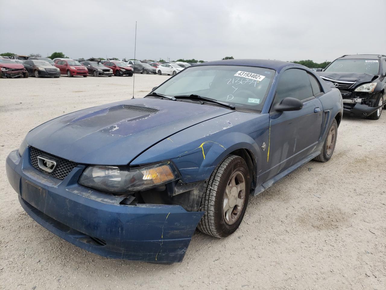 Photo 9 from auction – 1999 FORD MUSTANG with VIN 1FAFP4049XF215003
