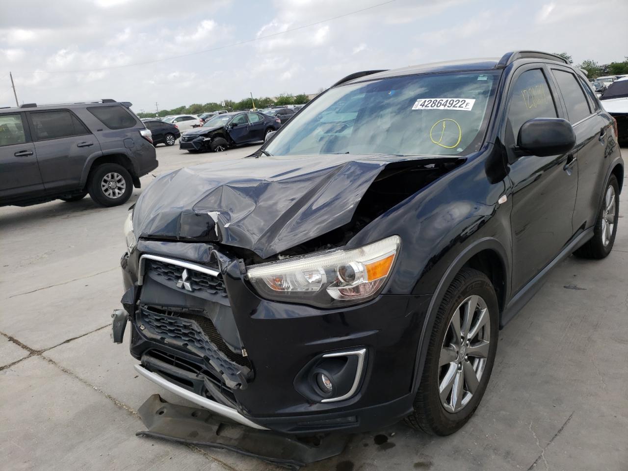Photo 2 from auction – 2013 MITSUBISHI OUTLANDER with VIN 4A4AP5AUXDE020899
