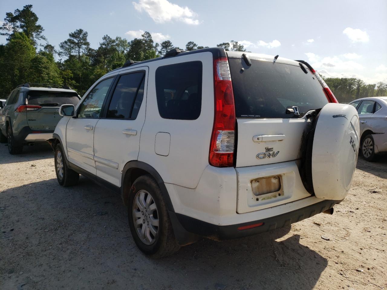 Photo 3 from auction – 2005 HONDA CR-V SE with VIN JHLRD78965C059750