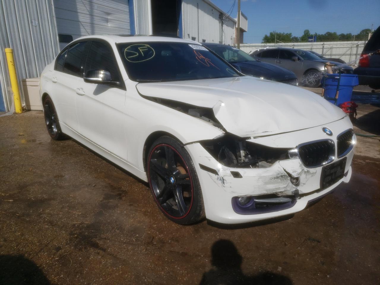 BMW 328 I 2013 with VIN WBA3A5G5XDNP19755 - Photo from auction