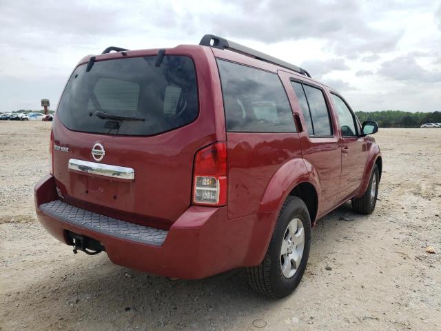 Photo 4 from auction – 2008 NISSAN PATHFINDER with VIN 5N1AR18U68C651808