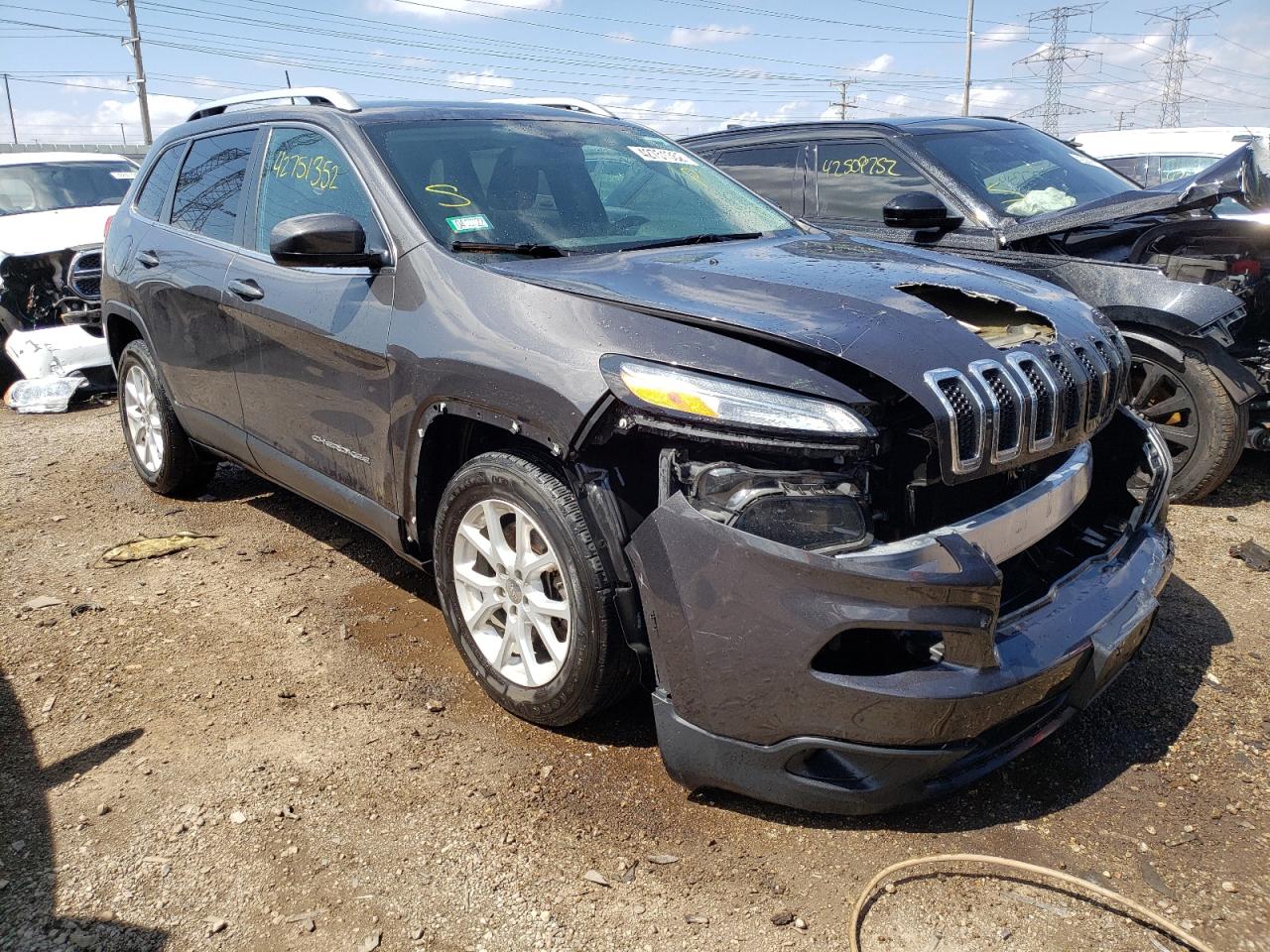 JEEP CHEROKEE L 2016 with VIN 1C4PJLCB9GW177552 - Photo from auction