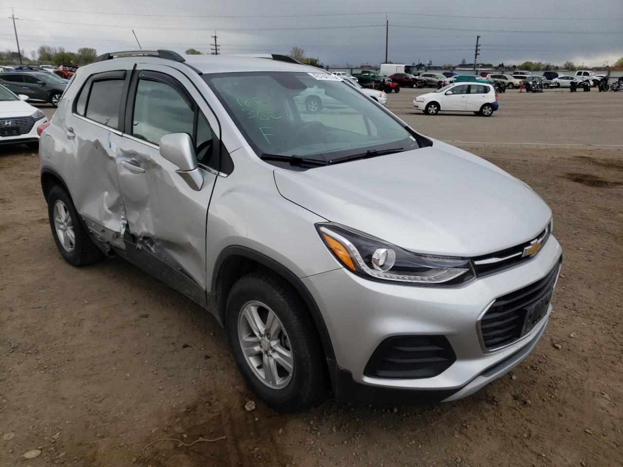 CHEVROLET TRAX 1LT 2017 with VIN 3GNCJPSBXHL145912 - Photo from auction