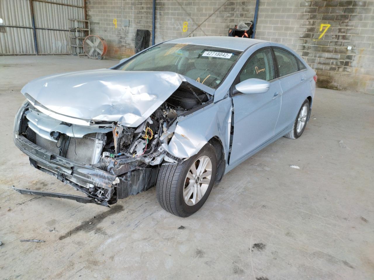 Photo 2 from auction – 2012 HYUNDAI SONATA GLS with VIN 5NPEB4AC9CH498772