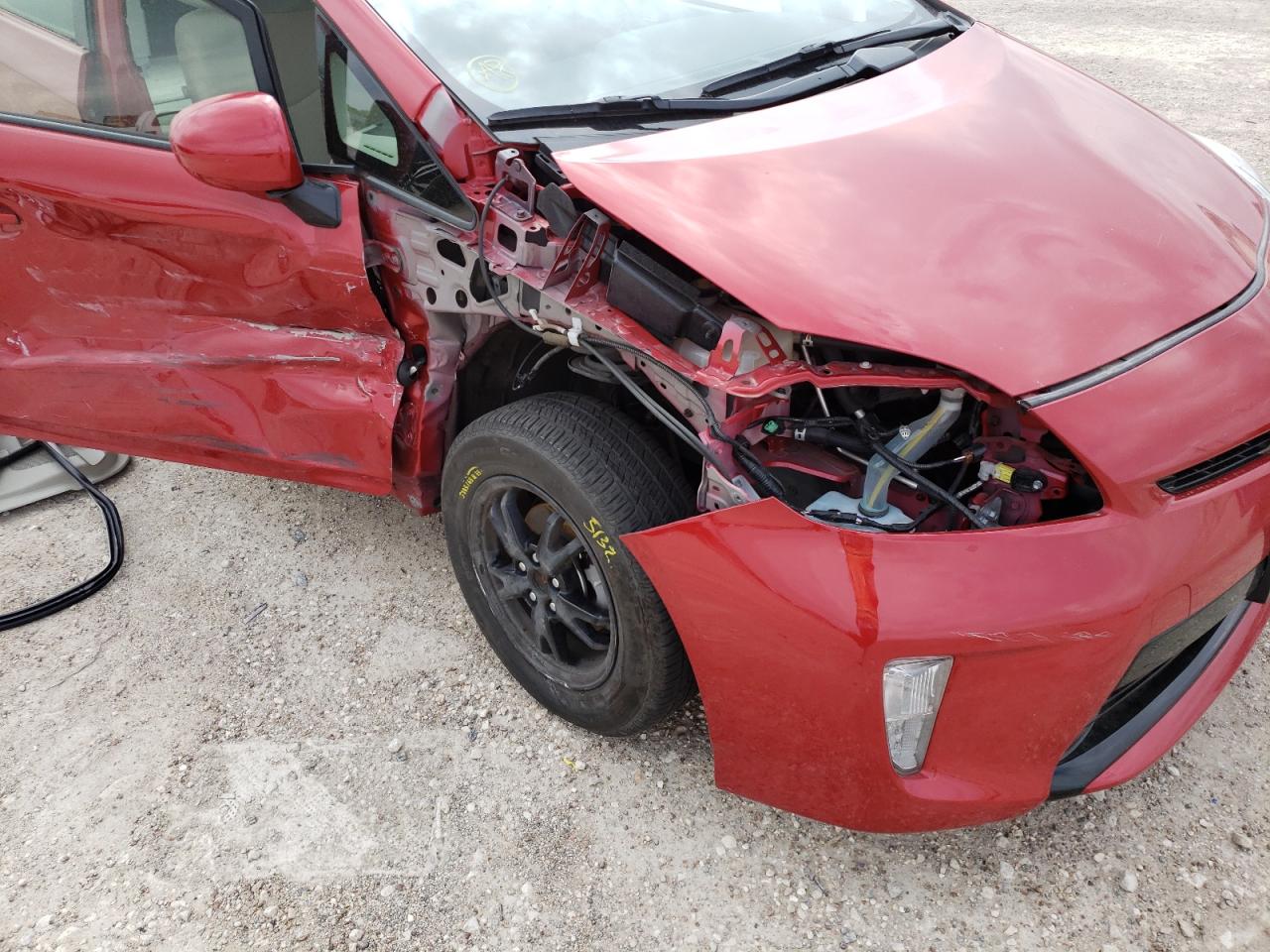 Photo 9 from auction – 2012 TOYOTA PRIUS with VIN JTDKN3DU8C1536489