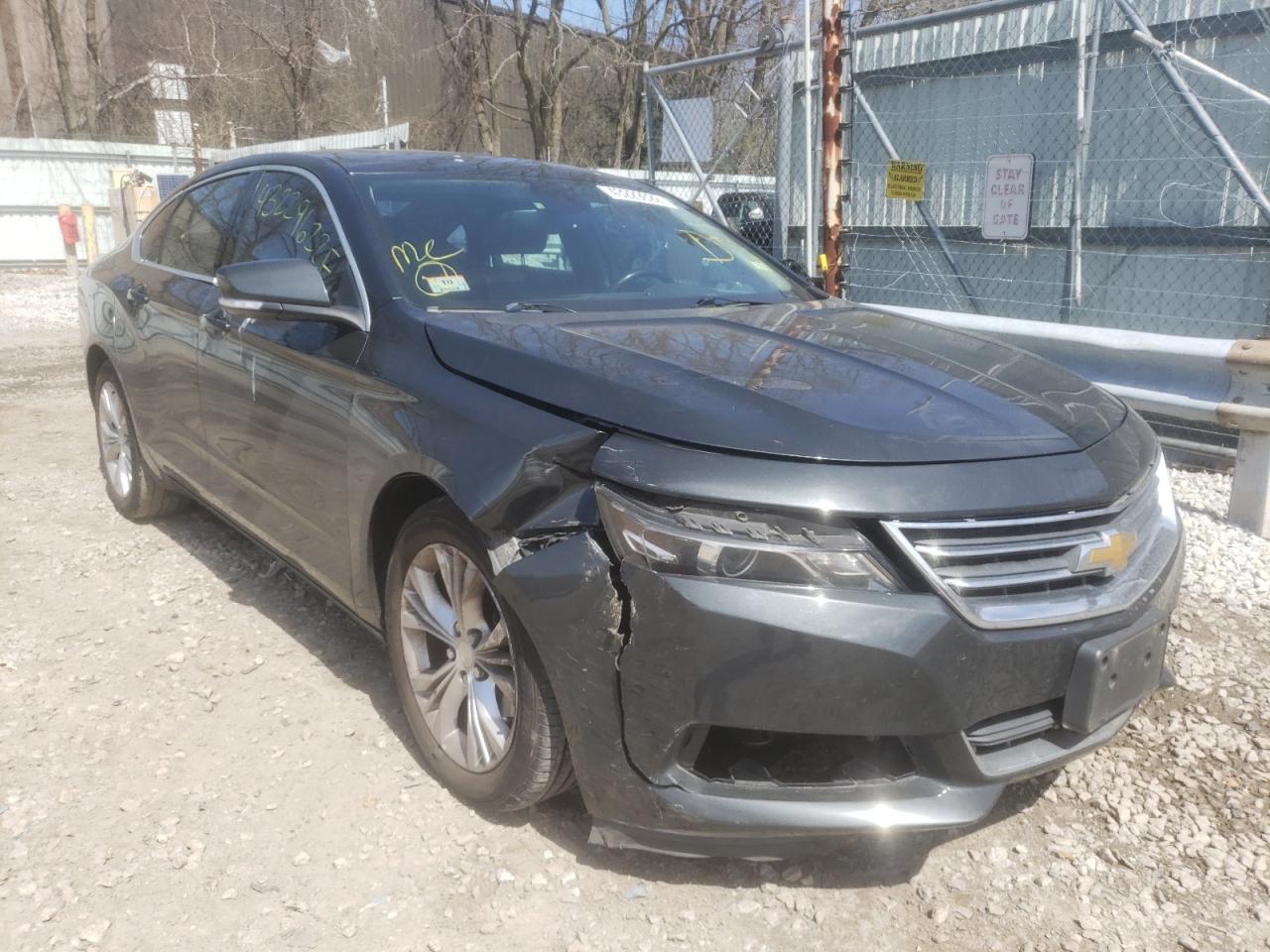 CHEVROLET IMPALA LT 2014 with VIN 2G1125S38E9306498 - Photo from auction