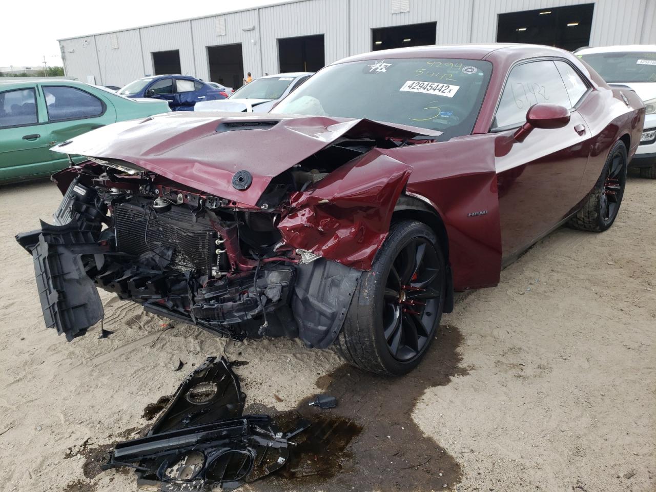 Photo 2 from auction – 2018 DODGE CHALLENGER with VIN 2C3CDZBT4JH146660