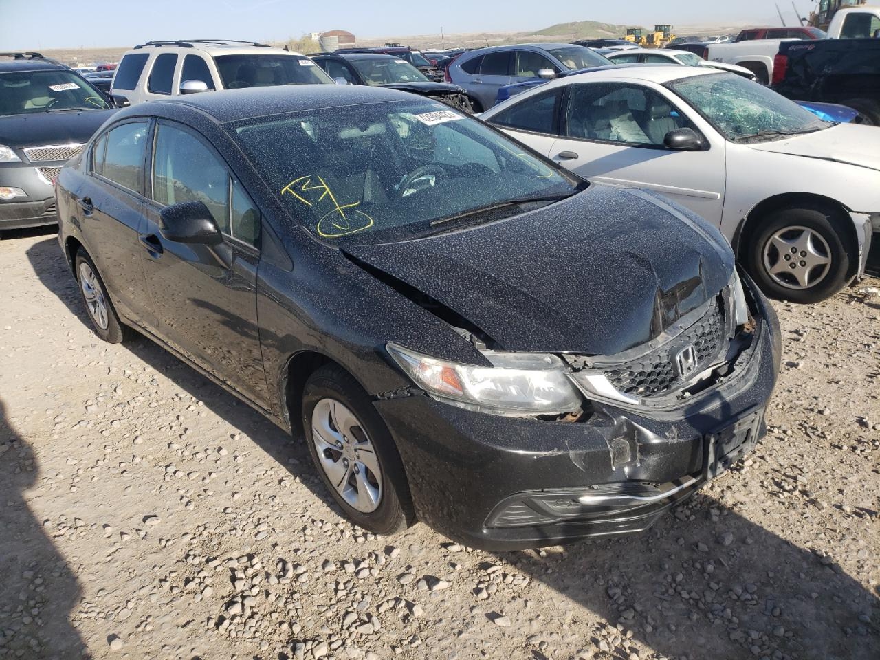 HONDA CIVIC LX 2013 with VIN 2HGFB2F50DH566892 - Photo from auction