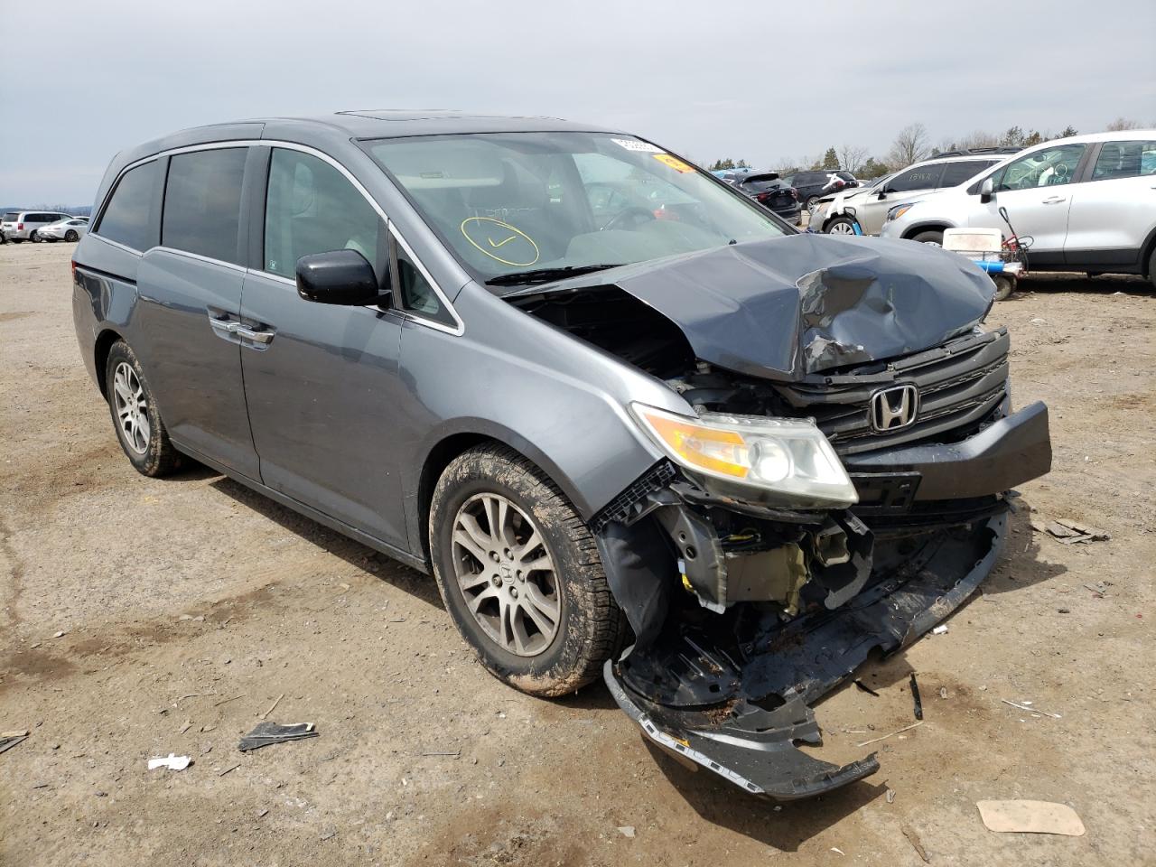 Photo 11 from auction – 2011 HONDA ODYSSEY EX with VIN 5FNRL5H67BB028824