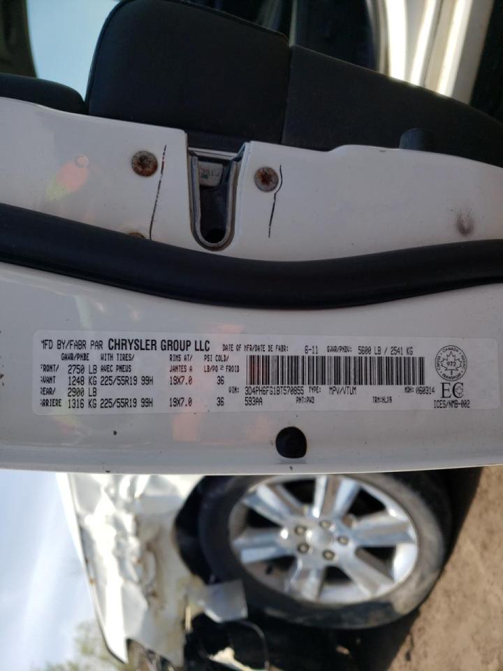 Photo 10 from auction – 2011 DODGE JOURNEY R/ with VIN 3D4PH6FG1BT570855