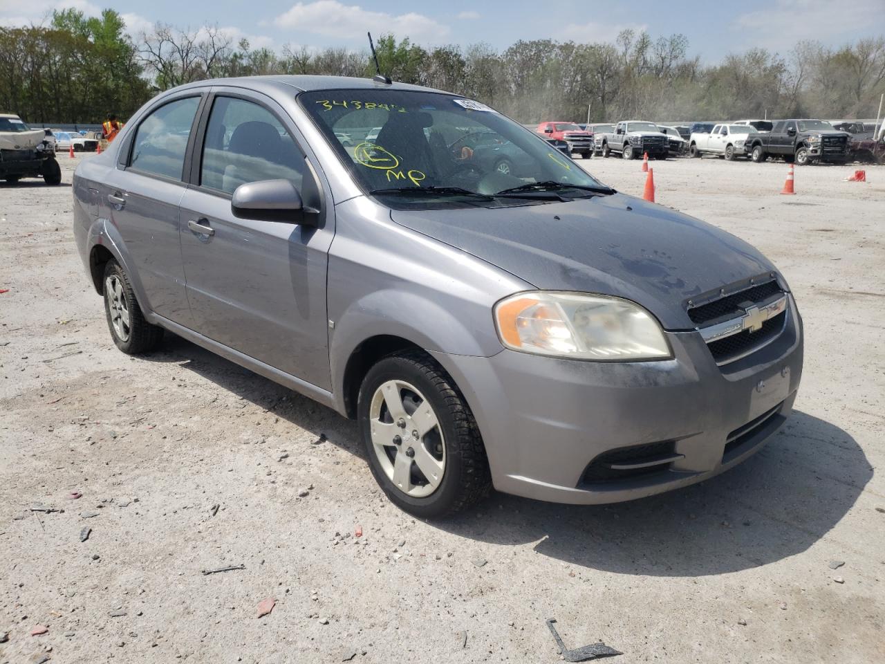 Photo 1 from auction – 2009 CHEVROLET AVEO LS with VIN KL1TD56E49B343842