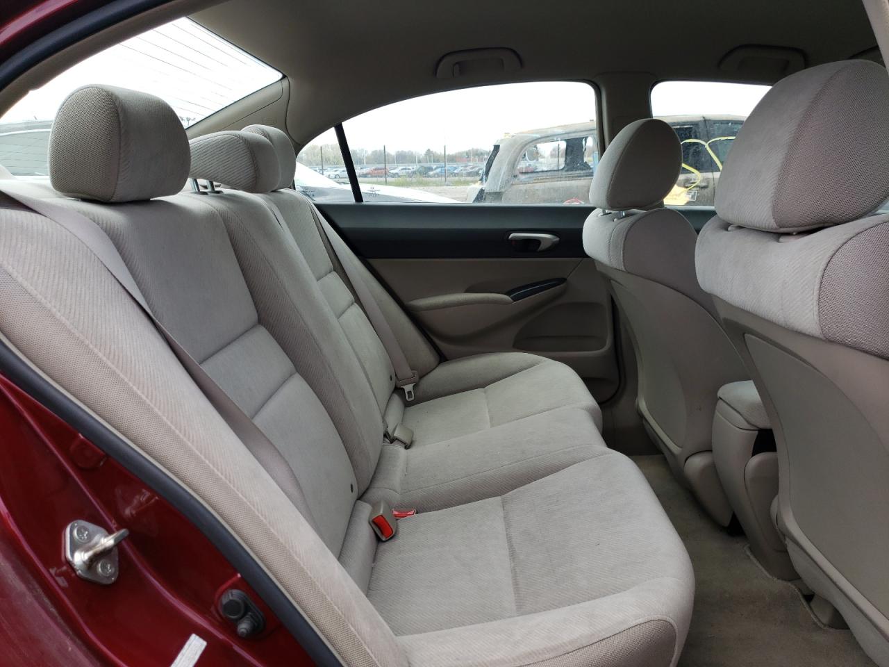 Photo 6 from auction – 2010 HONDA CIVIC LX with VIN 19XFA1F55AE025145