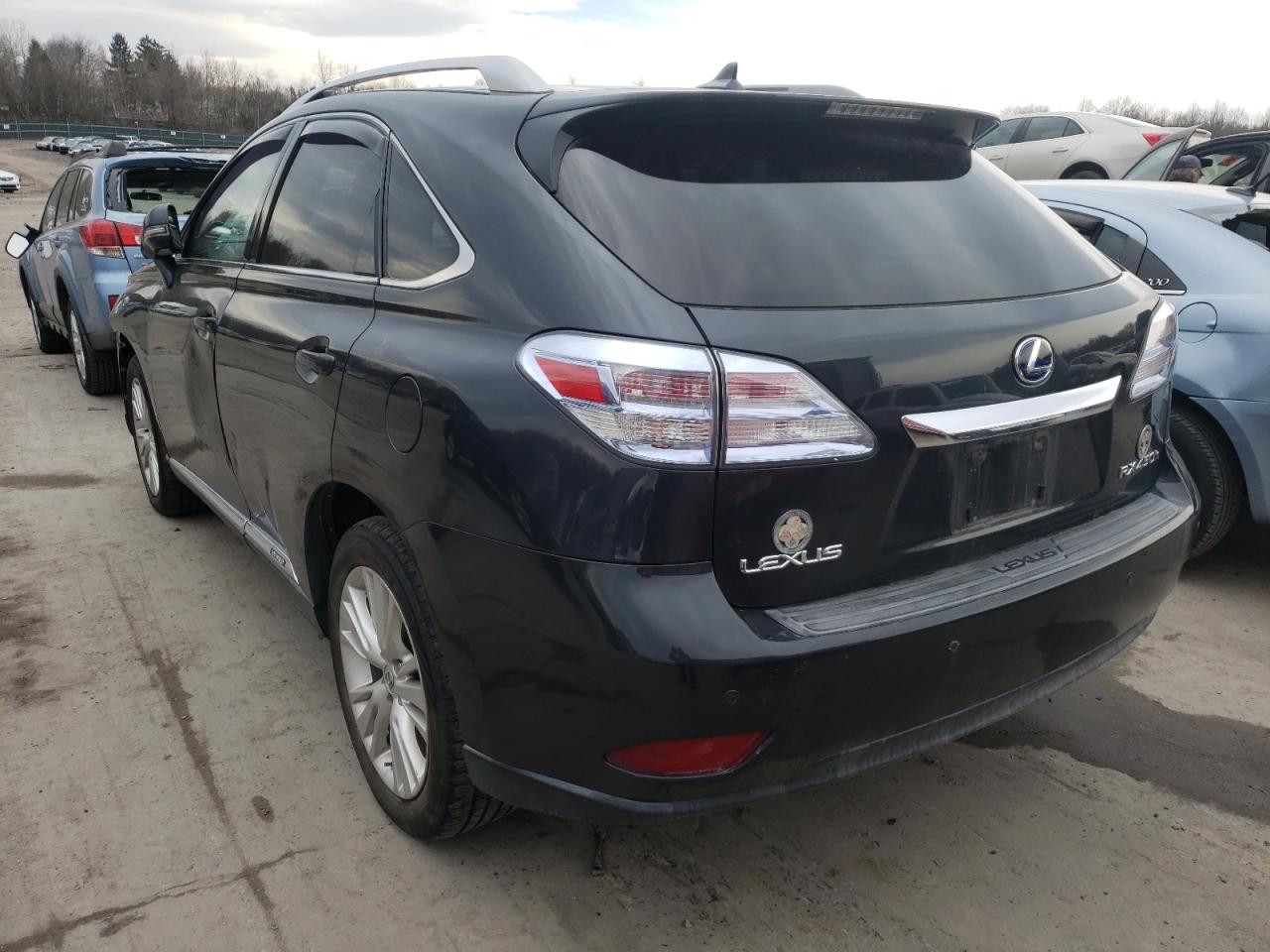 Photo 3 from auction – 2010 LEXUS RX 450 with VIN JTJBC1BA8A2016932