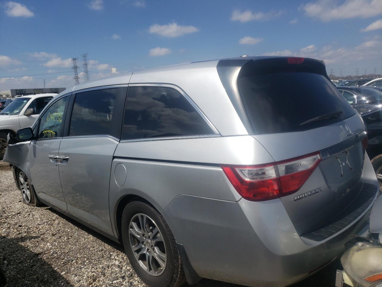 Photo 3 from auction – 2013 HONDA ODYSSEY EX with VIN 5FNRL5H60DB078791