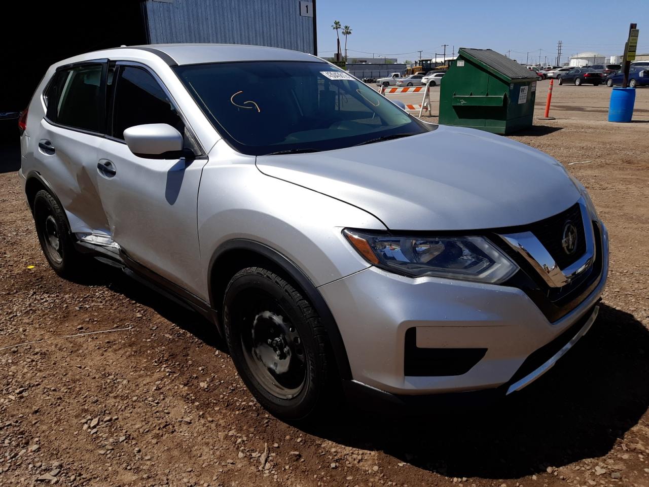NISSAN ROGUE S 2018 with VIN KNMAT2MT6JP540084 - Photo from auction