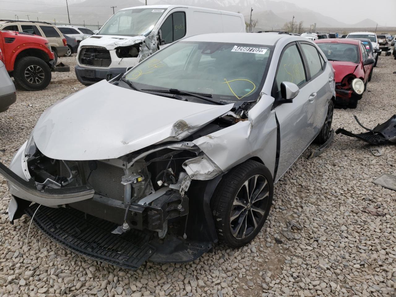 Photo 2 from auction – 2017 TOYOTA COROLLA L with VIN 2T1BURHE3HC853401