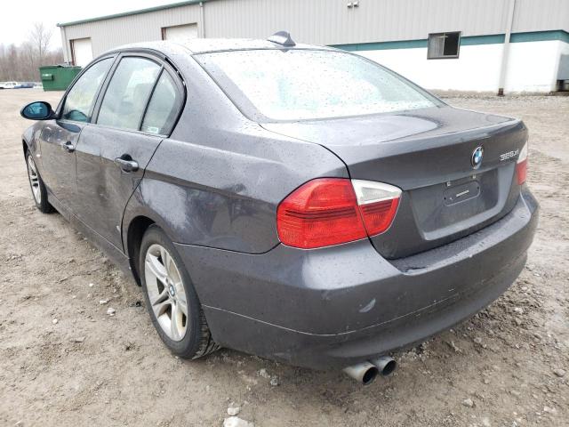 Photo 3 from auction – 2008 BMW 328 XI with VIN WBAVC93598K041099