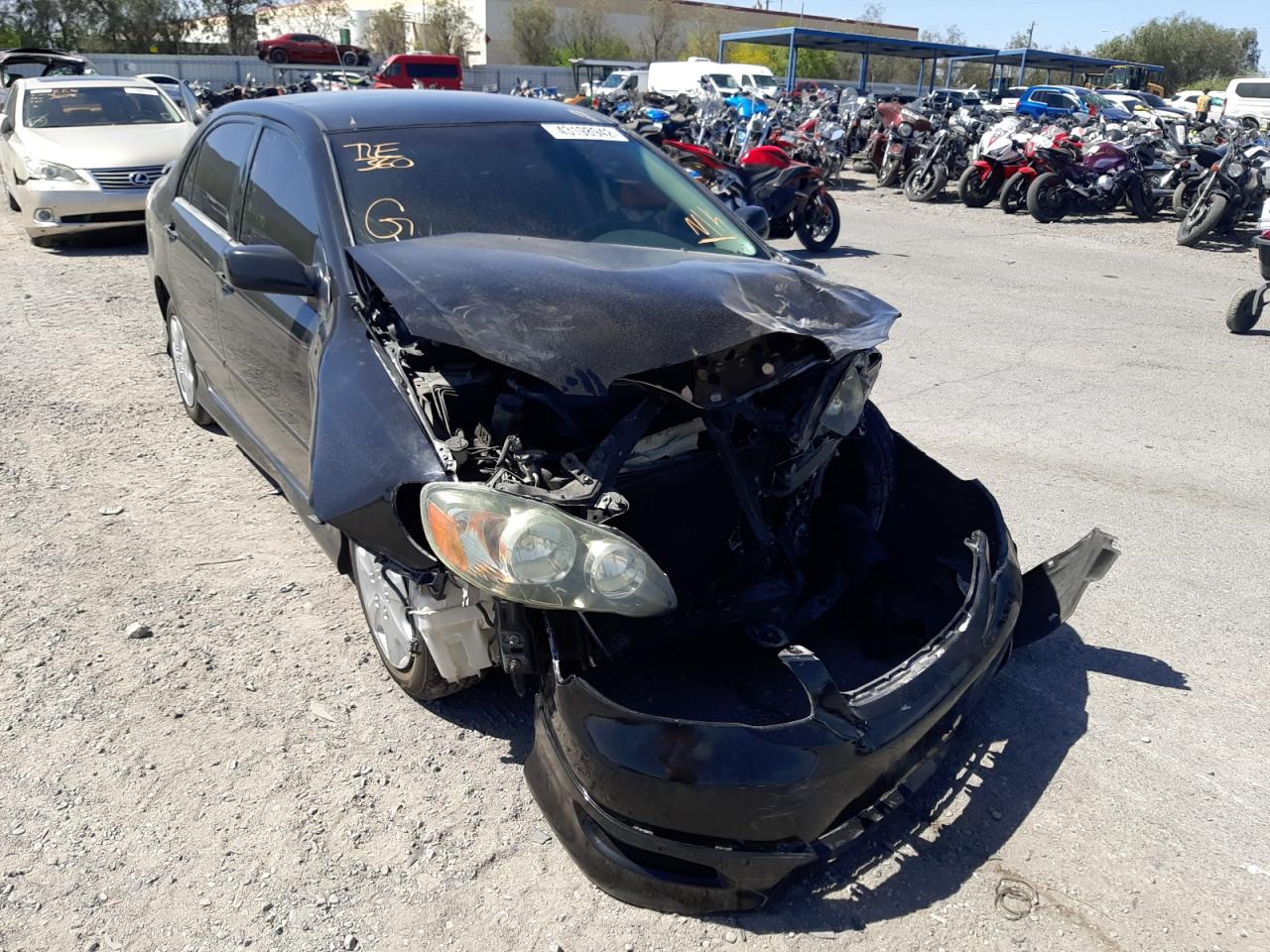 TOYOTA COROLLA CE 2007 with VIN 1NXBR30E57Z808175 - Photo from auction