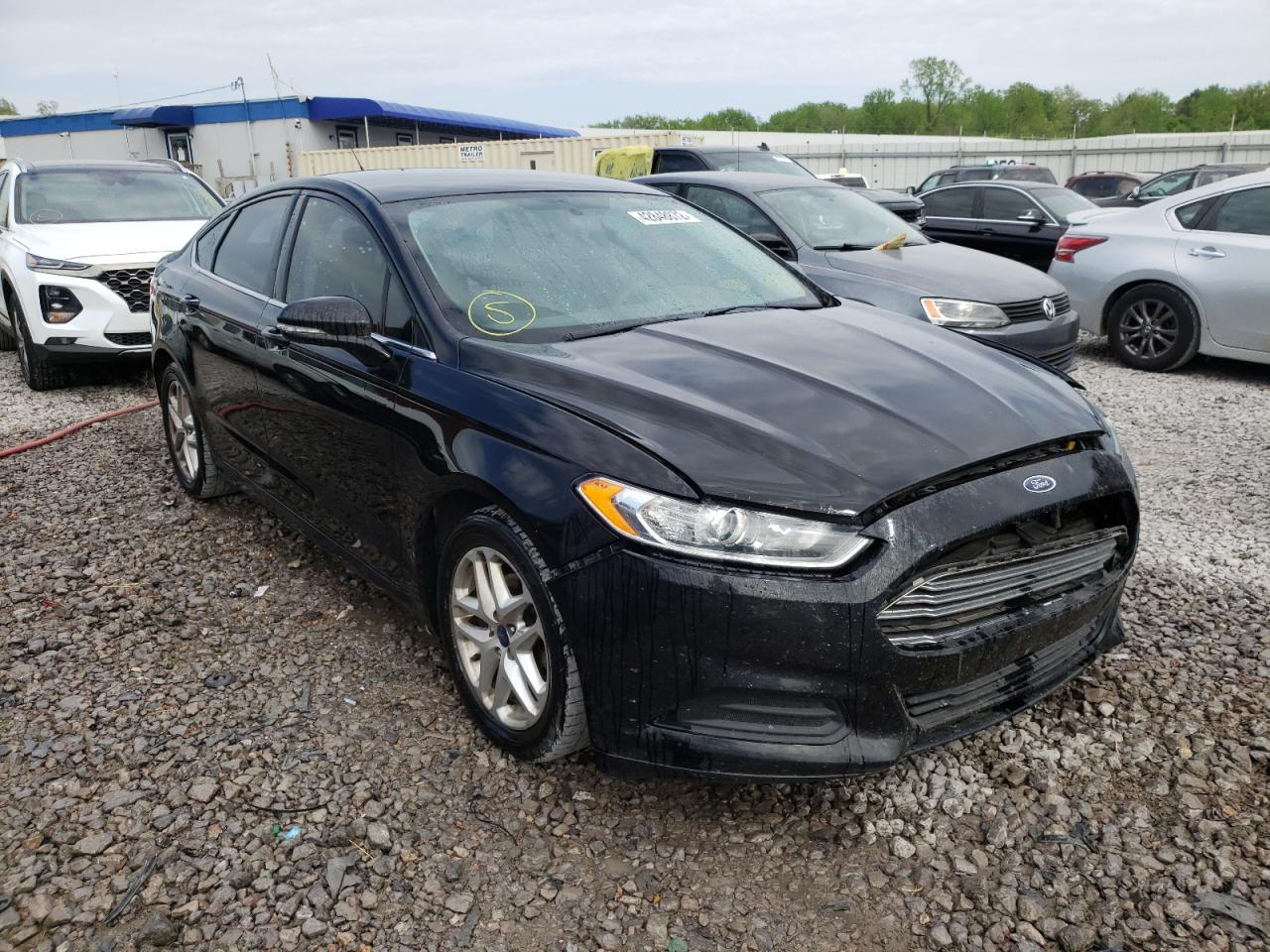 FORD FUSION SE 2014 with VIN 1FA6P0H72E5404781 - Photo from auction
