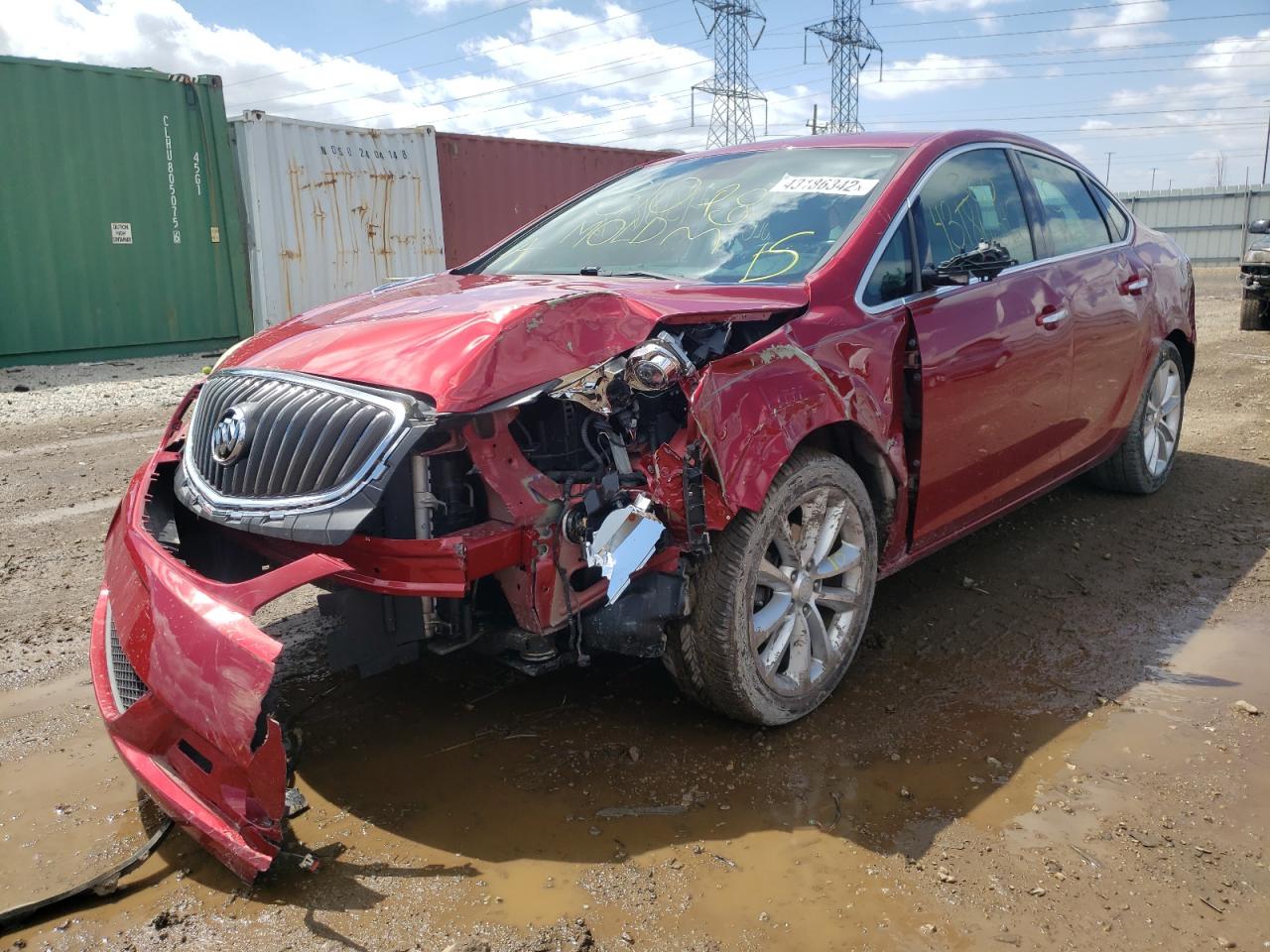 Photo 2 from auction – 2013 BUICK VERANO with VIN 1G4PP5SK0D4257465