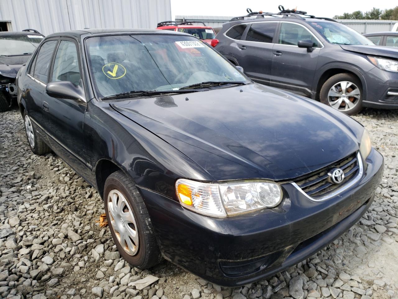 TOYOTA COROLLA CE 2001 with VIN 1NXBR12E01Z545988 - Photo from auction