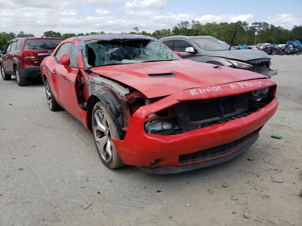 DODGE CHALLENGER 2015 with VIN 2C3CDZBG3FH700569 - Photo from auction