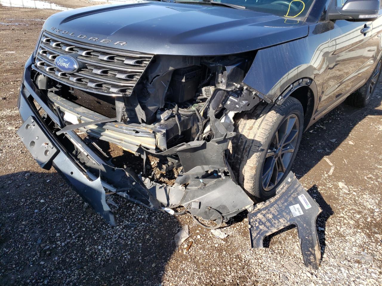 Photo 9 from auction – 2017 FORD EXPLORER X with VIN 1FM5K8D80HGA74077