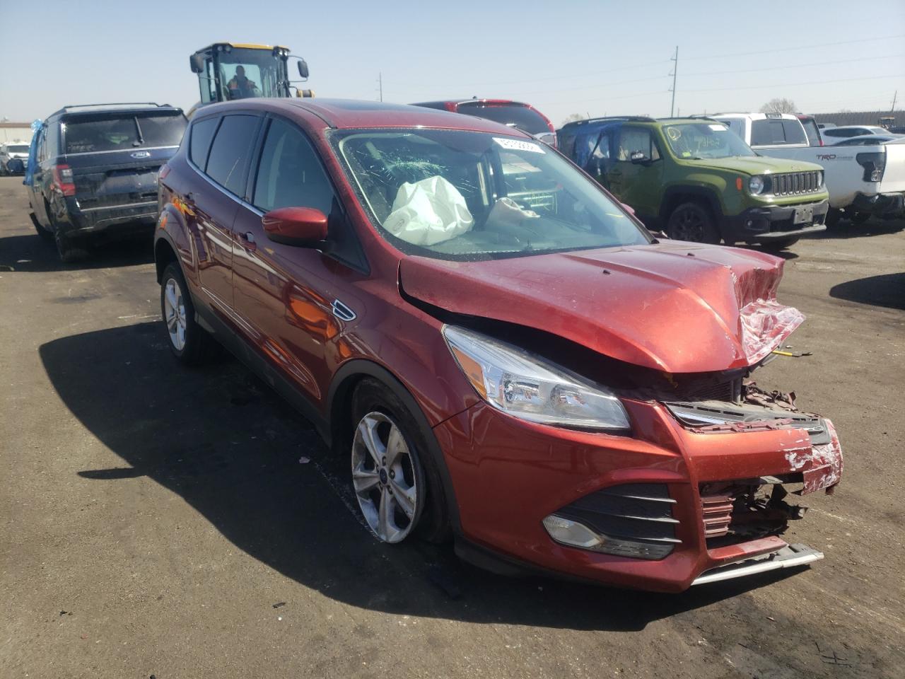 FORD ESCAPE SE 2014 with VIN 1FMCU0GX3EUA36216 - Photo from auction
